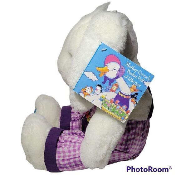 Commonwealth Easter Bunny Rabbit Plush Decorative Egg Feet Animal 1998 Target - Picture 7 of 14